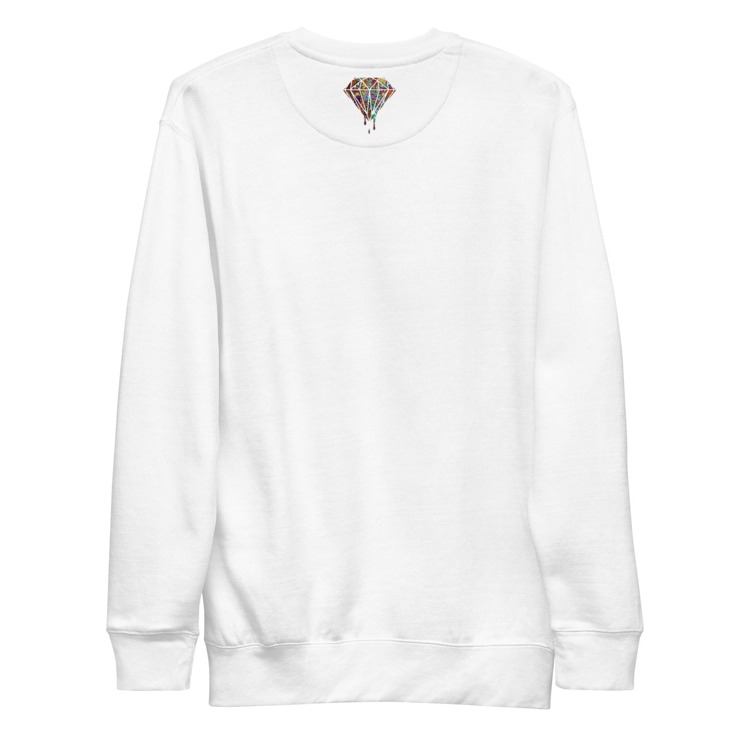 Cartoon Diamond Drip Unisex Premium Sweatshirt