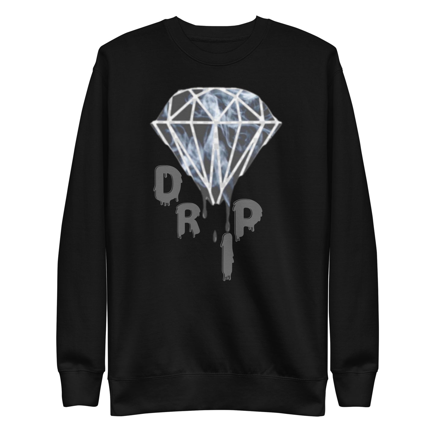 Smoke Diamond Drip Unisex Premium Sweatshirt