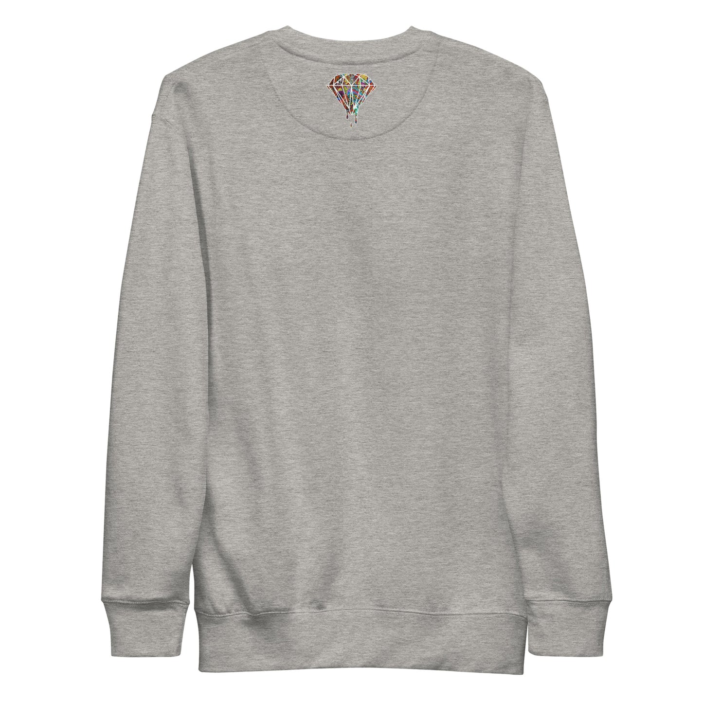 Cartoon Diamond Drip Unisex Premium Sweatshirt