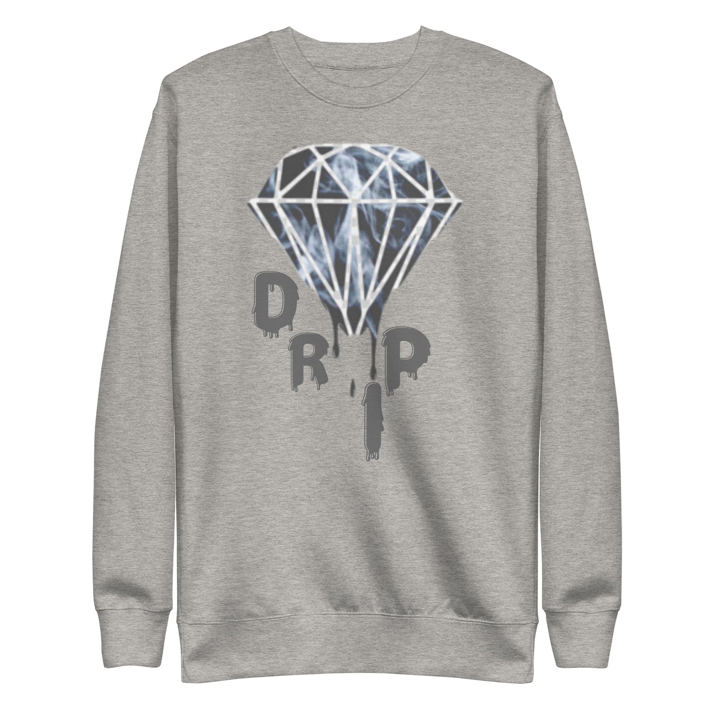 Smoke Diamond Drip Unisex Premium Sweatshirt