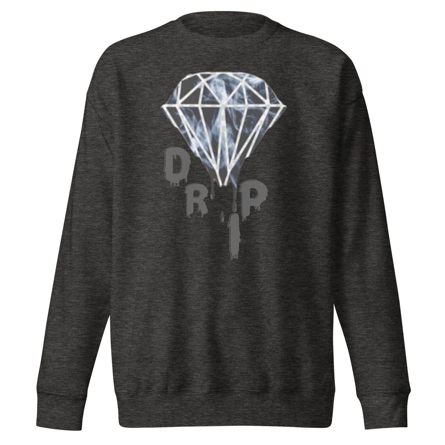 Smoke Diamond Drip Unisex Premium Sweatshirt