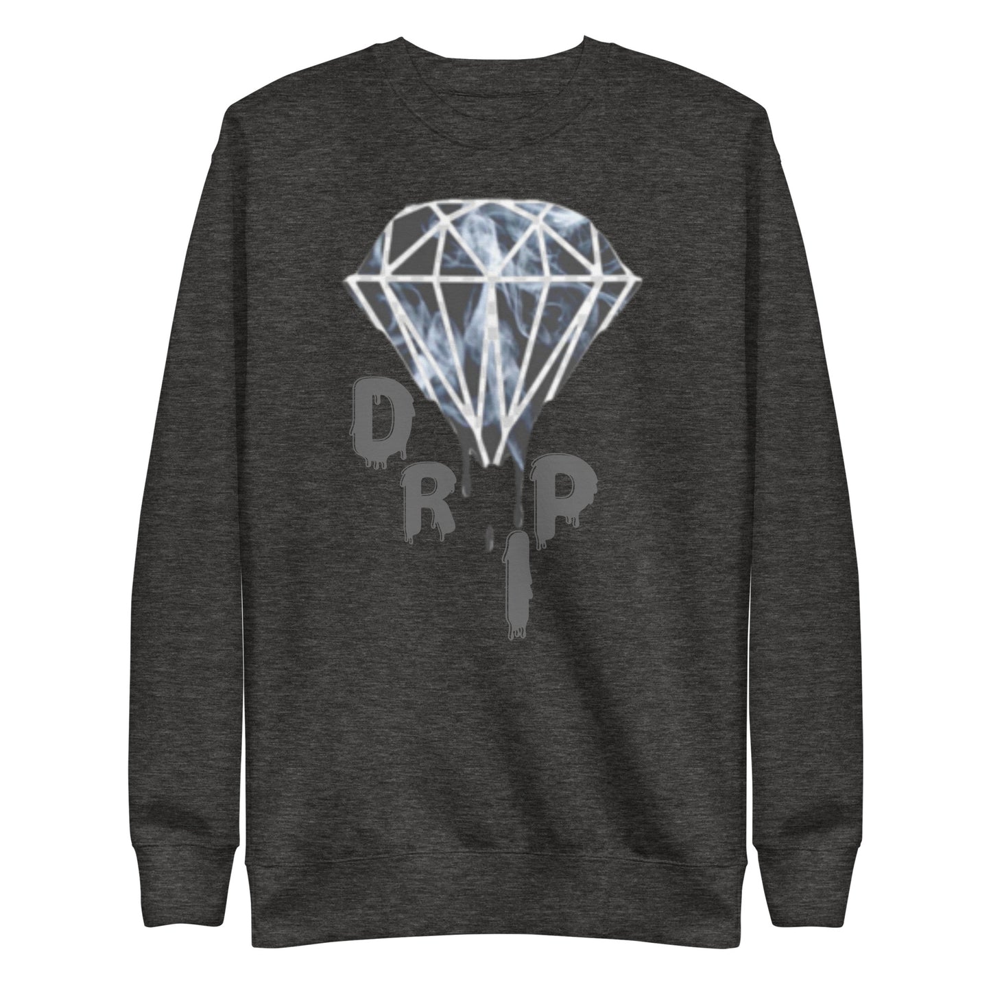 Smoke Diamond Drip Unisex Premium Sweatshirt